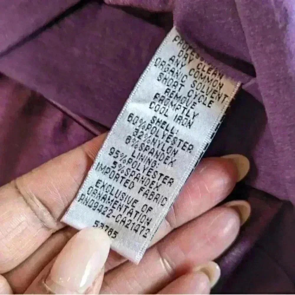 Jessica McClintock Elegant Open/strappy back Dress Royal Purple NWT Size 2
